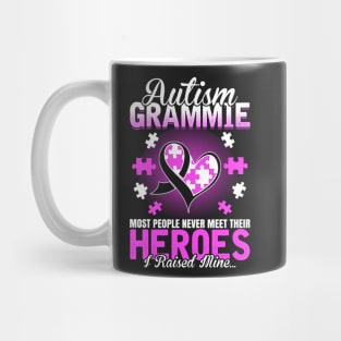 Autism Grammie I Raised My Heroes Mug